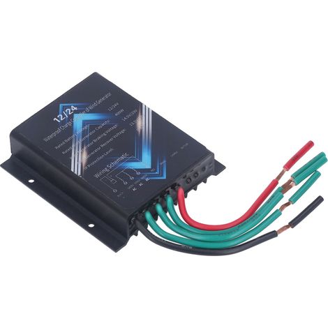Régulateur éolienne 400W 12V 24V en alliage aluminium étanche IP67 pour turbine (1/5)