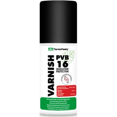 La vernice PVB 16 da 100 ml protegge i PCB dalla corrosione.