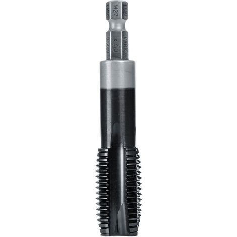 Taraud fin VARIO M27 pour trous traversants (1/4)