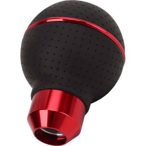 Levier de vitesse 5 vitesses M8 M10 M11 M12 universel en aluminium rouge pour boîte manuelle auto, pommeau de changement de rapport (1/5)