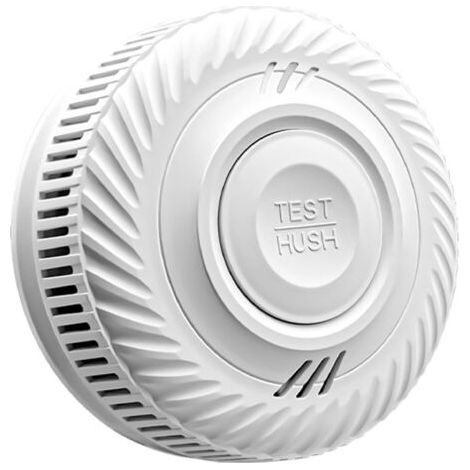 Détecteur de Fumée WiFi avec 10-Ans Batterie, Intelligent Alarme Incendie avec Capteur Photoélectrique Conforme à la Norme EN14604, Compatible avec Tuya/Smart Life APP
