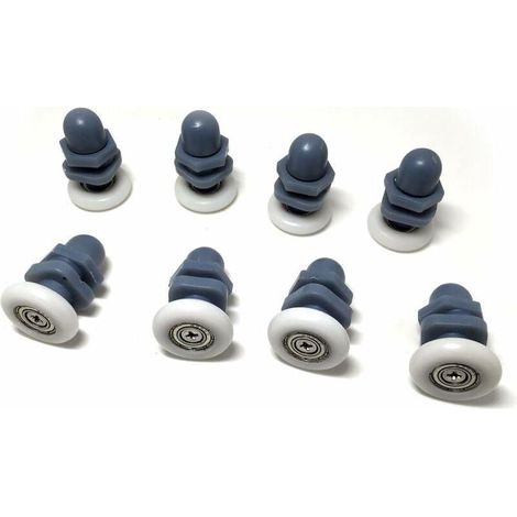 Porte de douche coureurs et roues poulies guides Diamètre 10 pièces 20 mm (1/4)