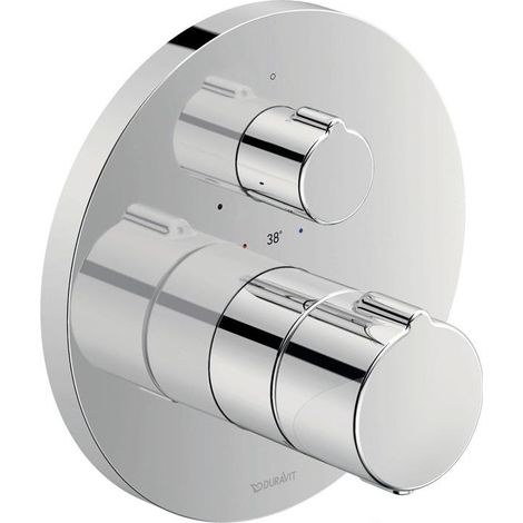 Duravit C.1 Brausethermostat Unterputz, runde Rosette, 1 (1/5)