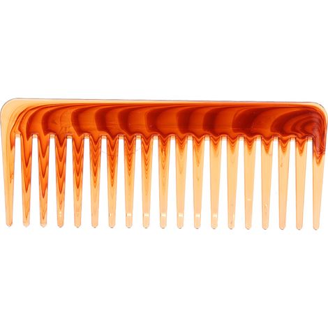 Peigne large rétro huile capillaire, peigne de coiffure portable à grandes dents pour insertion capillaire (1/5)
