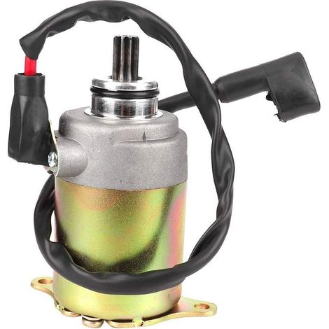 Démarreur Électrique pour Moteur GY6 Compatible avec Scooter ATV Go-Kart, Remplacement Direct Moteur de Démarrage 12V (1/5)