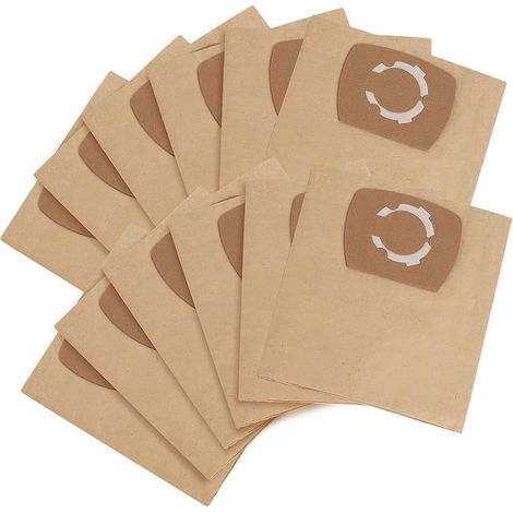 12 Pièces Sac aspirateur pour PWD 12 A1 PWD Sac de Rechange pour chez Lidl PWD 12 B2 Da 1200 w (1/5)