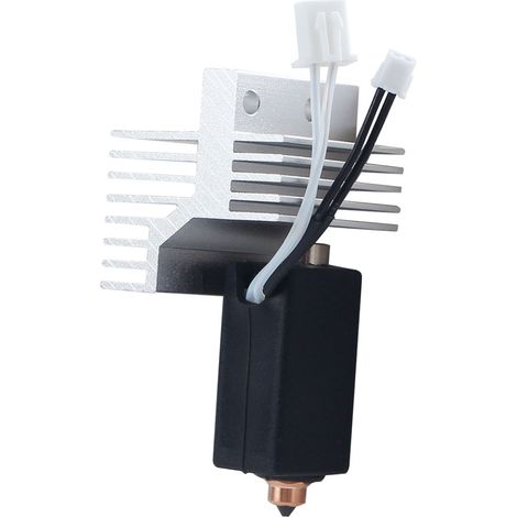 Kit de buses pour imprimante 3D compatible avec les têtes d'extrusion Elegoo Cebtauri en laiton bimétallique au carbone, CrZr et cuivre (0,4 mm). (1/5)
