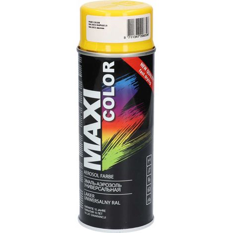 Barniz amarillo brillante 1021 en spray 400 ml motip (1/5)