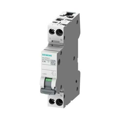 Interruttore Automatico Magnetotermico 1P+N 1 Modulo 25A