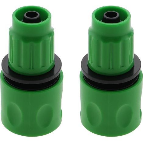 2PCS Connecteurs de Tuyau Extensibles 67,3x34,2MM Adaptés Aux Tubes Télescopiques avec Un Diamètre Intérieur de 8 à 10 Mm Kit de Réparation de Tuyau d'arrosage pour Jardin Terrasse Ver