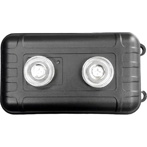 1 Boîte Magnétique Clés, Double Aimant, ABS Étanche, Rangement Voiture Extérieur (1/5)
