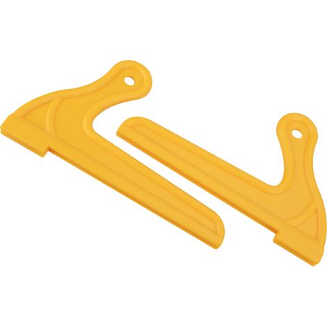 2 pièces poussoirs en bois en V pour scie à main, travail du bois sur table, sécurité défonceuse (1/5)