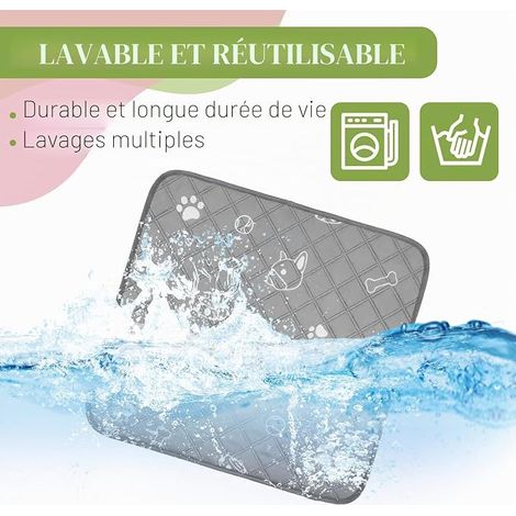 Pee Pads for Guinea Pigs, Small Animals Urine Absorbing Mat, Absorbent Mat for Rabbits, Hamsters, Puppies – 45 x 60 cm (1/4)