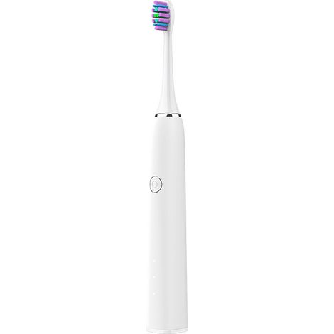 1 Brosse à dents électrique sonique, 3 modes, minuterie 2 min, étanchéité IPX7, 2 têtes de rechange (1/5)