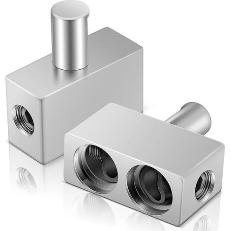 Paar Kfz-Audio-Doppel-1/0-Gauge-auf-1/0-Gauge-Verstärkereingangsreduzierer