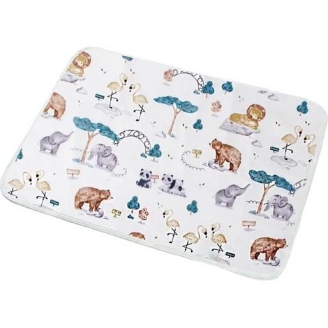 Matelas à Langer pour Bébé, Matelas à langer pour jeunes enfants Tapis Imperméable,Lavable à Langer Matelas à Langer Ultra Absorbant (1/4)