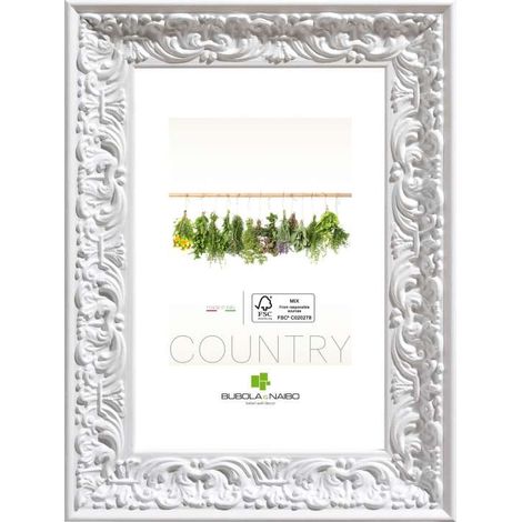 Cornice Amber Bianco 25 x 35 cm