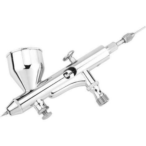 Kit aérographe Dual action pour décoration de gâteaux, maquillage et nail art (1/4)