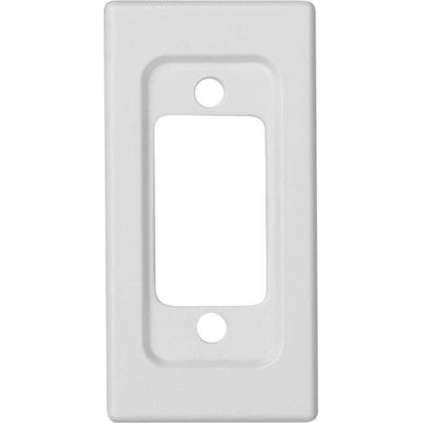 Placa K45 para 1 conector SUB D9 blanco nieve SIMON K100/9