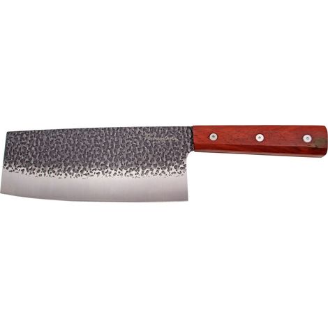 Coltello de cucina Tramuntana modello CF32 Macheta lama de acciaio de acciaio de 420 armato de 19,5 cm, manico de legno de palissandro, con scatola de presentazione. Articolo dediimportazione.