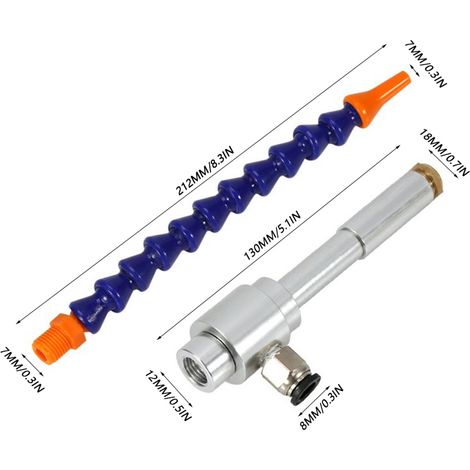 Pistolet à air froid à tube vortex, refroidisseur d'air chaud et froid, mini pistolet à air froid à tube vortex (1/5)