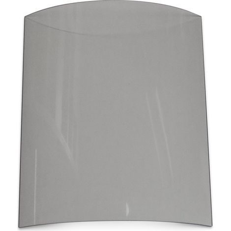 Vitre pour poêles à cheminée UNI-4030 de Techfire - vitrocéramique - dimensions d'encastrement parfaitement adaptées
