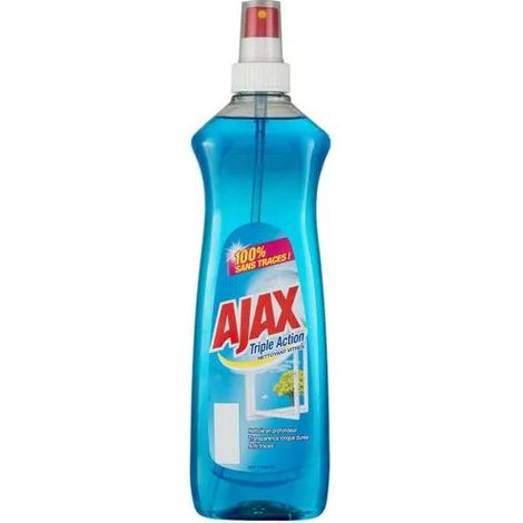 Spray limpiador de cristales Ajax Triple Action 750 ml transparente