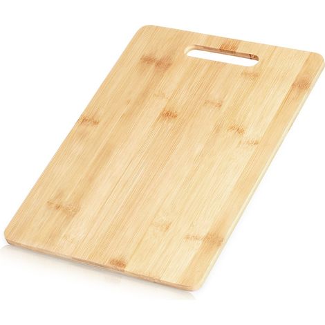 Tabla de cortar de bambú de 35,5 x 25,5 cm (1/5)