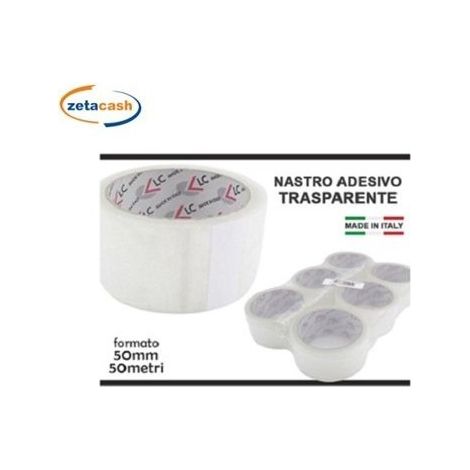 Transparenter Klebeband 50 mm x 50 m