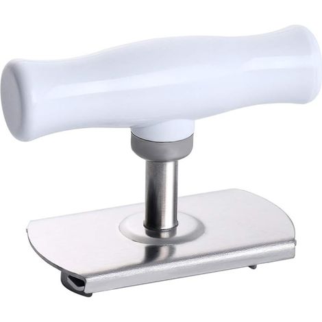 1 Ouvre-bocal, acier inoxydable, ergonomique, antidérapant, diamètre 2,5 à 10,5 cm, cuisine (1/5)