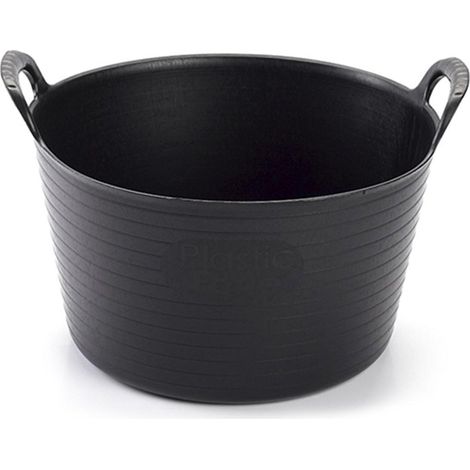 Capazo plastico 56 Litros Negro