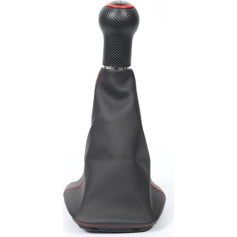 Passend für den Schaltknauf des Volkswagen Golf 4, rote Staubschutzhülle, Schalthebel, Schaltgestänge, Bekleidungszubehör, rot, 12 mm Durchmesser (1/4)
