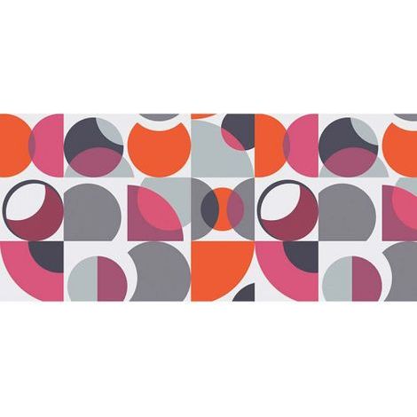 Papier peint panoramique original pour chambre Tapisserie panoramique moderne motif géométrique Papiers peints panoramique design pour salon (1/3)