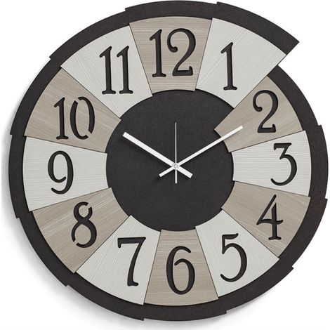Orologio rotondo da parete legno laminato D30 cm RSN - SPICCHIO