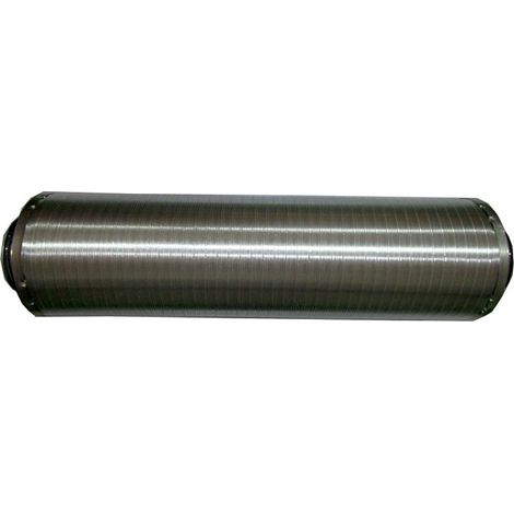 WOLF Schalldämpfer DN 180 Länge 1.000 mm mit 50 mm Dämmung - 2575814