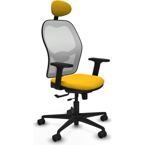 Sedia da ufficio piqueras y crespo Jorquera nero schiuma ergonomica (1/2)