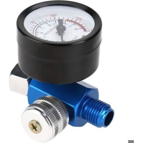 Manomètre pour pistolets à peinture, compresseur d'air avec manomètre – régulateur de précision pour pistolet à peinture, (1/5)