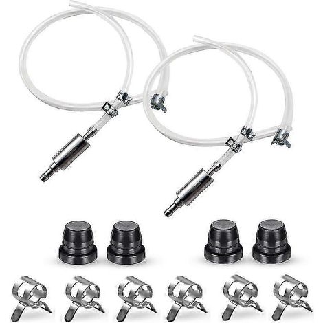Tuyau de purge de liquide de frein - kit d'outils de purge avec clapet anti-retour compatible avec les embrayages de voitures et de motos - purgeur de liquide de frein universel (1/5)