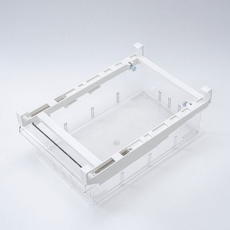 Organizador de cajones extraíbles para refrigerador, compartimento transparente con divisor para refrigerador, de DEBUNS (1/5)