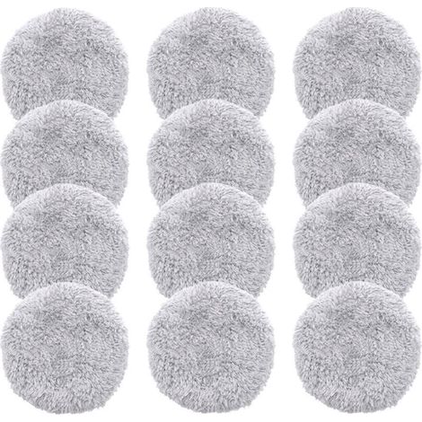 Chiffon Nettoyage Vitres - Pour Robot Lave-Vitres - Microfibre Douce - Lot de 12 Pièces (1/4)