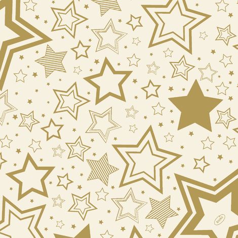 Duni Servietten holiday star cream 40 x 40 cm - 12er Pack