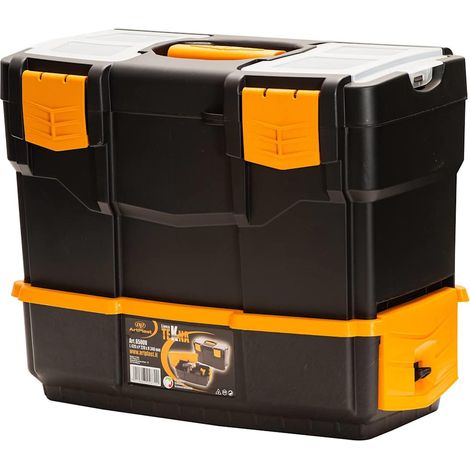 vidaXL Caja de herramientas PP 420x220x340 mm (1/5)