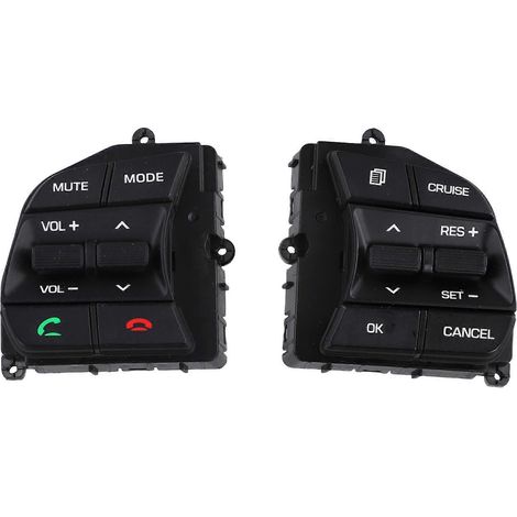 Commandes audio, Bluetooth et régulateur de vitesse au volant multifonctions pour Hyundai Sonata LF 2016-2018 (1/5)