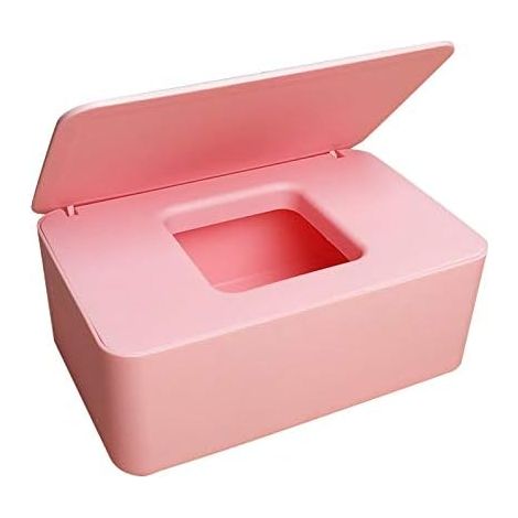Boîte de rangement de lingettes humides, support de distributeur de lingettes humides avec couvercle
