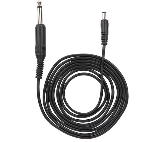 Câble de Machine à Tatouage Droite, Interface DC Ligne de Raccord Durable pour Stylo Tatouage (1/5)