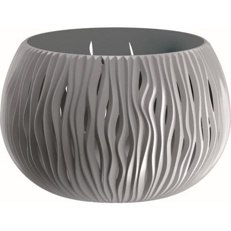 Prosperplast Blumentopf BOWL SANDY Grau 29 cm (1/5)