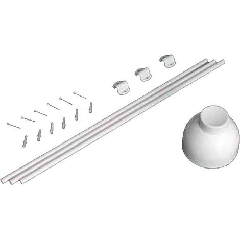 Pulsante bianco pneumatico esterno cassetta bagno disabili pl003bb errepierre