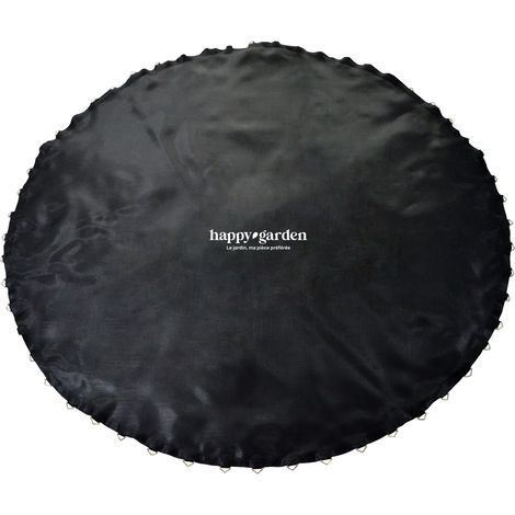 Happy Garden – Tapis de saut pour trampoline Ø305cm – Toile en polypropylène 260g/m² – Compatible modèle ADELAÏDE – Poids max 90kg – Norme EN71-14