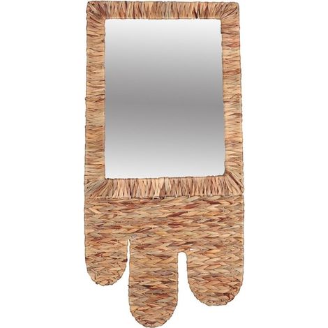 Miroir boho jacinthe d'eau grand modèle (1/3)