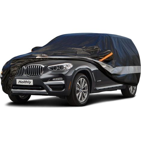 Autoabdeckung SUV 100% Wasserdicht, Vollgarage mit UV-Schutz für BMW X3, Audi Q5, Volvo XC60 (1/5)